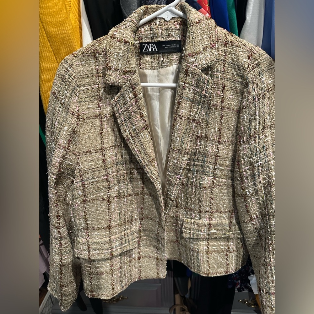 Zara Tweed Blazer